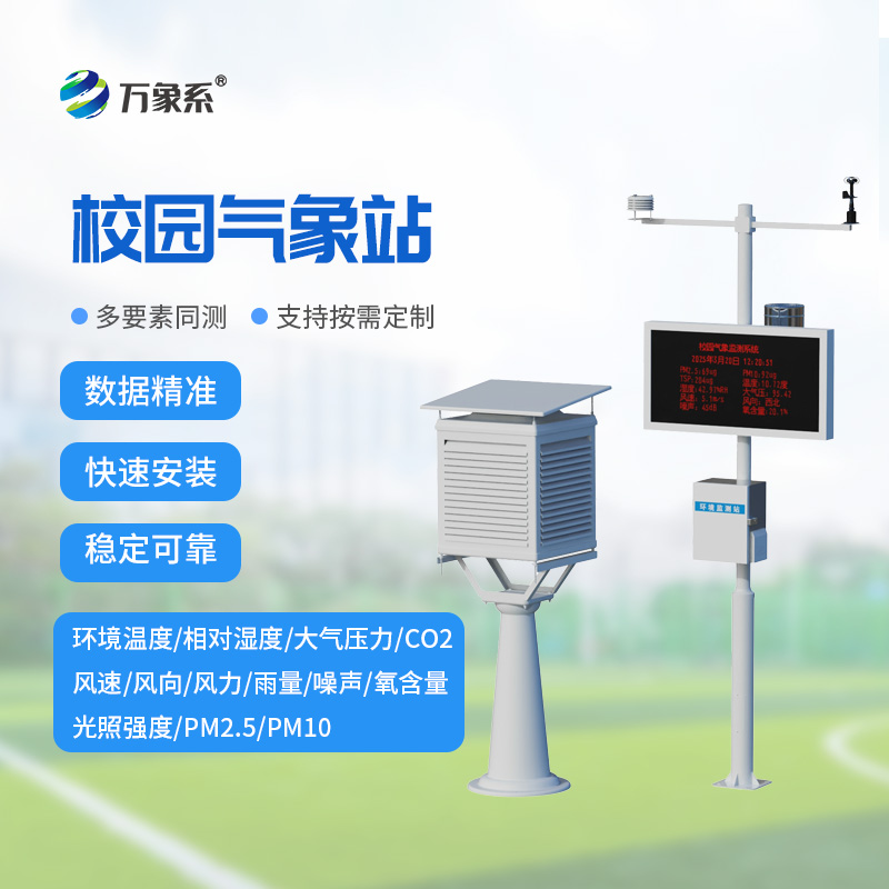 校園微氣象觀測站，比天氣預報更懂學校？